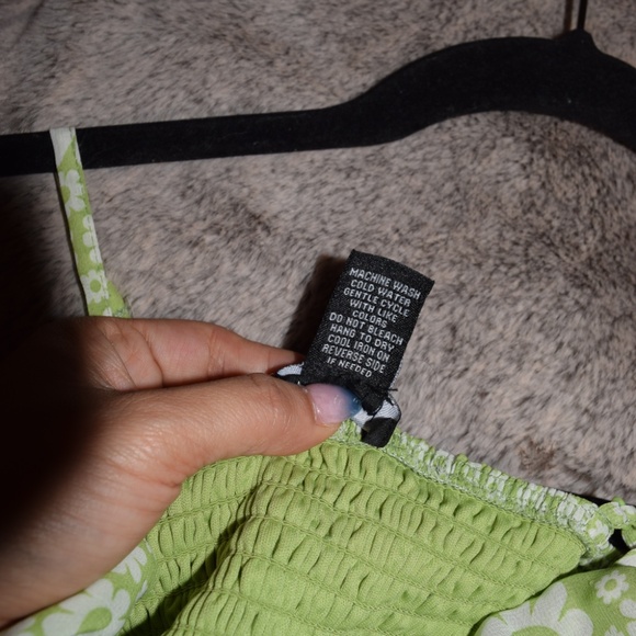 Justify Spring Green Flowy Floral Dress - Picture 7 of 7